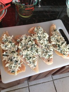 Chicken Rollatini with Spinach Prep- Her Pursuit of Sunshine